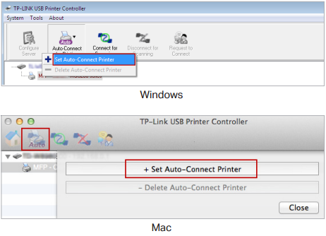 tp link usb printer controller utility